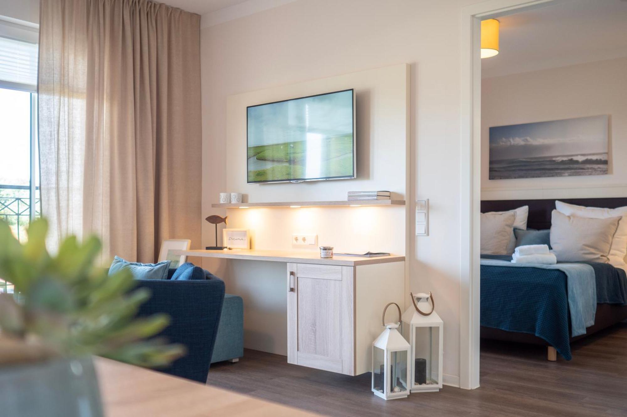 Aparthotel Waterkant Suites - Fewos Am Meer Mit Spa Börgerende-Rethwisch Δωμάτιο φωτογραφία